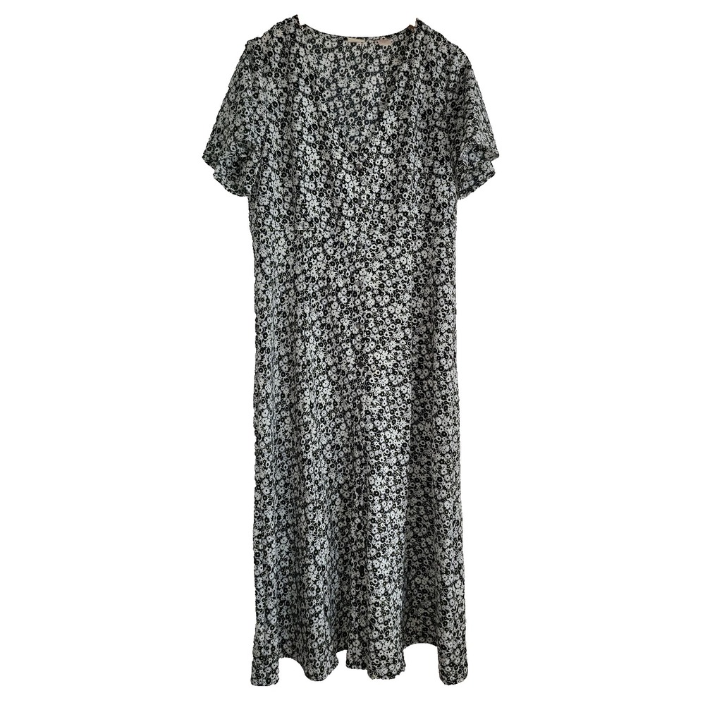 Levi's Black and White Floral Dress